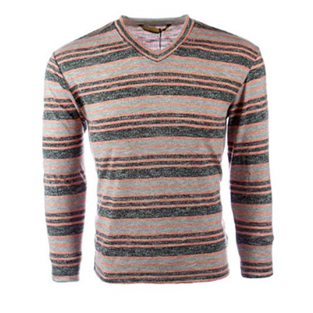 Mens Casual V-neck Sweater